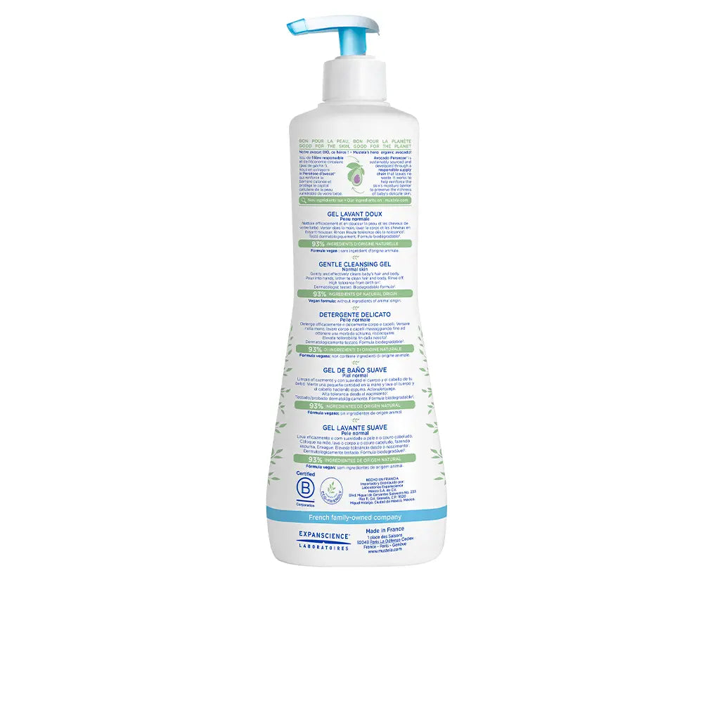 MUSTELA-Gel de Limpeza Suave para Bebé 750ml-DrShampoo - Perfumaria e Cosmética