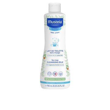MUSTELA-Leite de limpeza BÉBÉ sem enxaguamento 750 ml-DrShampoo - Perfumaria e Cosmética Imagem principal do produto