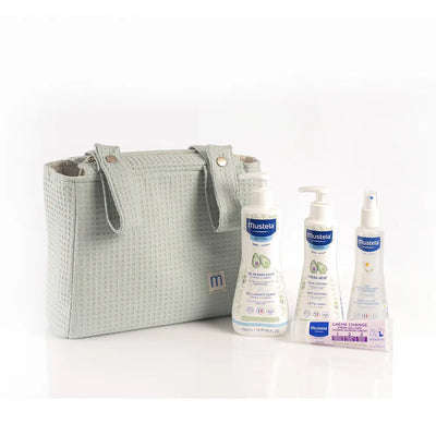 MUSTELA-MALA DE TRANSPORTE MINT 5 peças.-DrShampoo - Perfumaria e Cosmética