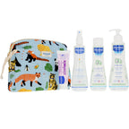 MUSTELA-Nécessaire Baby-Boy Jungle 5 peças-DrShampoo - Perfumaria e Cosmética