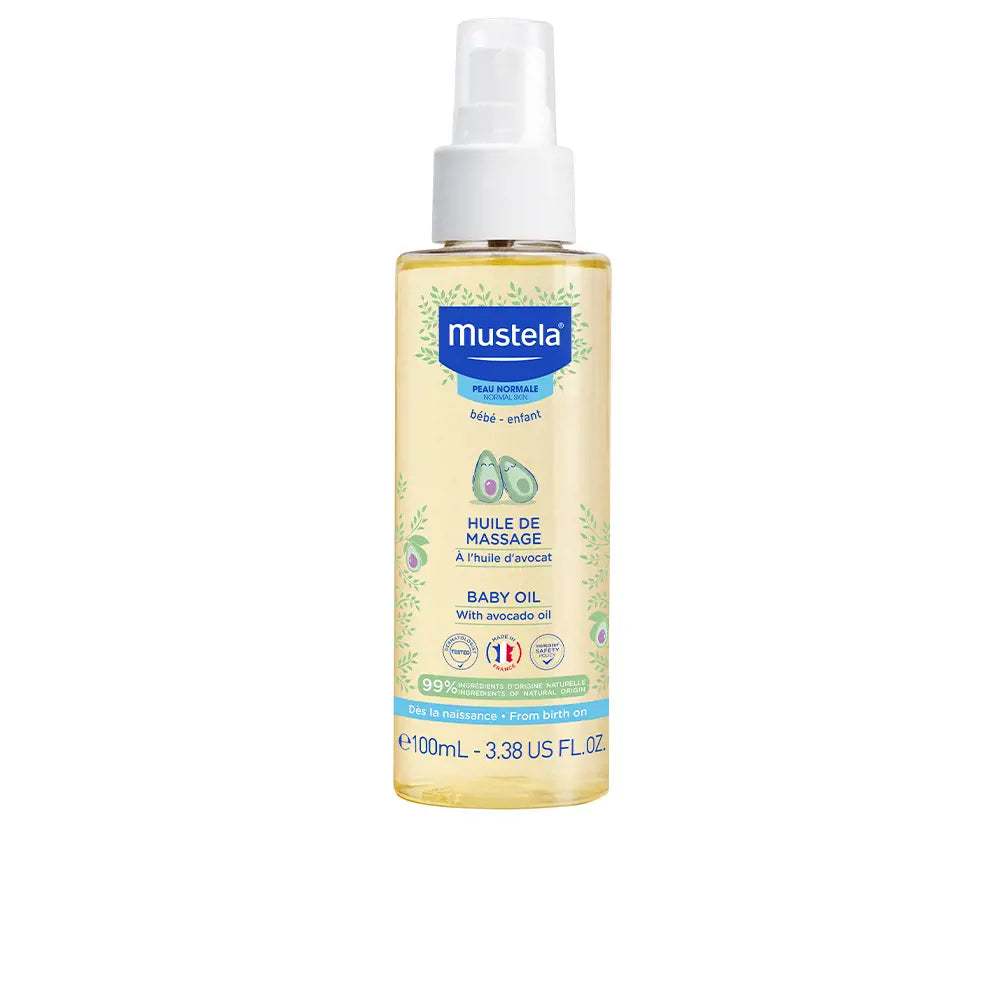 MUSTELA-Óleo de massagem BÉBÉ 100ml-DrShampoo - Perfumaria e Cosmética