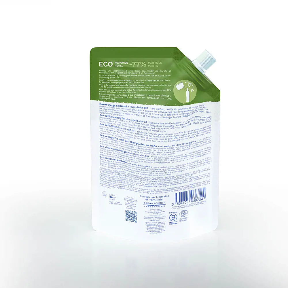 MUSTELA-Recarga de shampoo em gel BIO 400 ml-DrShampoo - Perfumaria e Cosmética