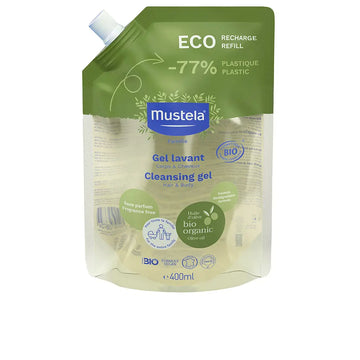MUSTELA-Recarga de shampoo em gel BIO 400 ml-DrShampoo - Perfumaria e Cosmética Imagen principal del producto