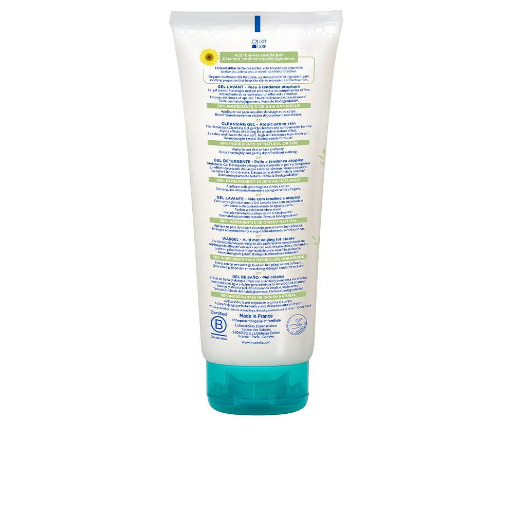 MUSTELA-STELATOPIA gel de limpeza 200 ml-DrShampoo - Perfumaria e Cosmética