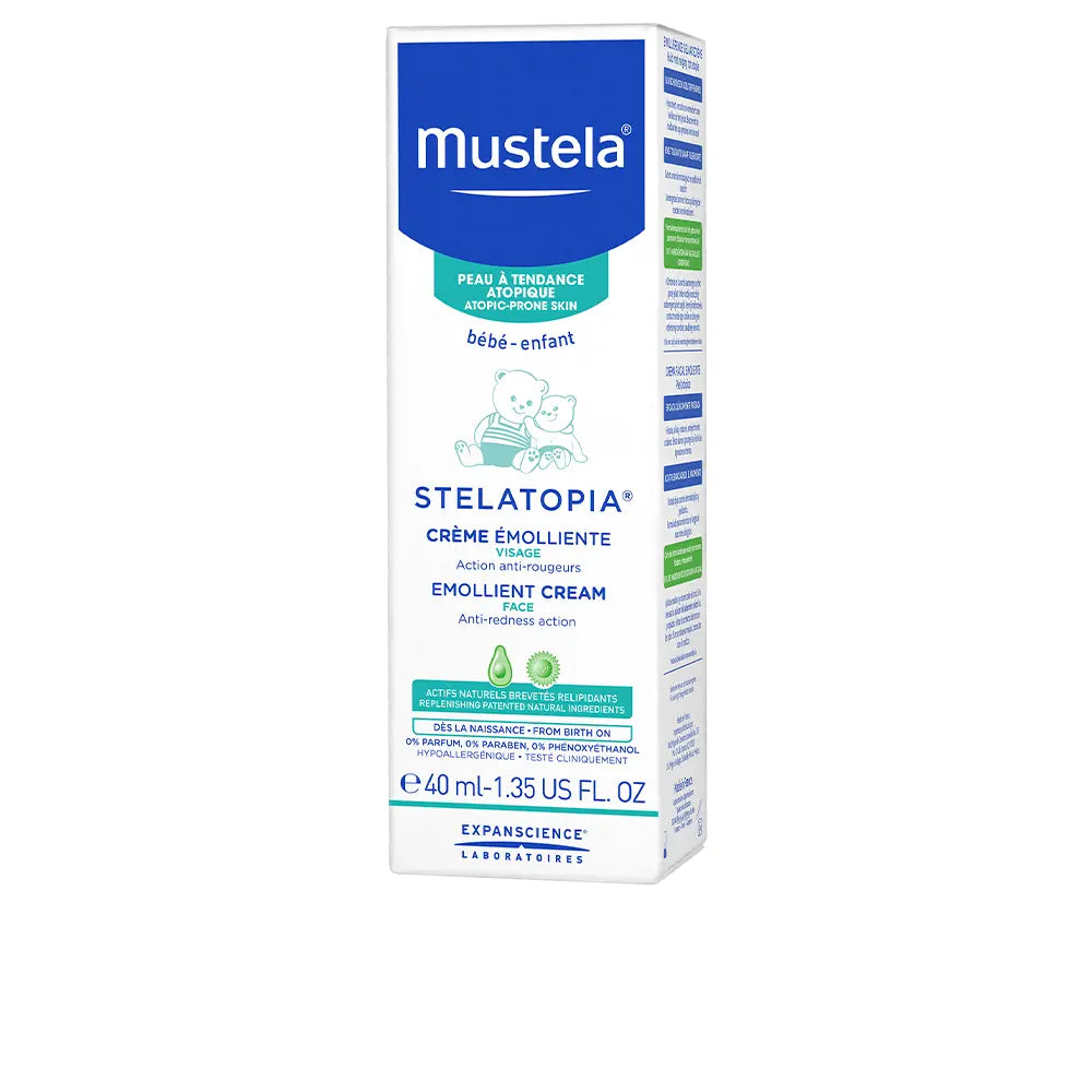 MUSTELA-STELATOPIA visage creme emoliente 40 ml-DrShampoo - Perfumaria e Cosmética