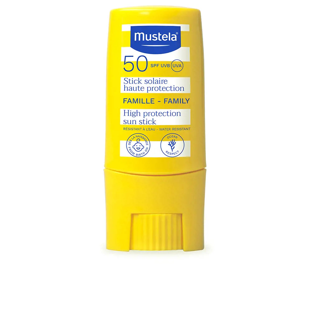 MUSTELA-SUN FAMILY protetor solar SPF50+ 9 ml-DrShampoo - Perfumaria e Cosmética