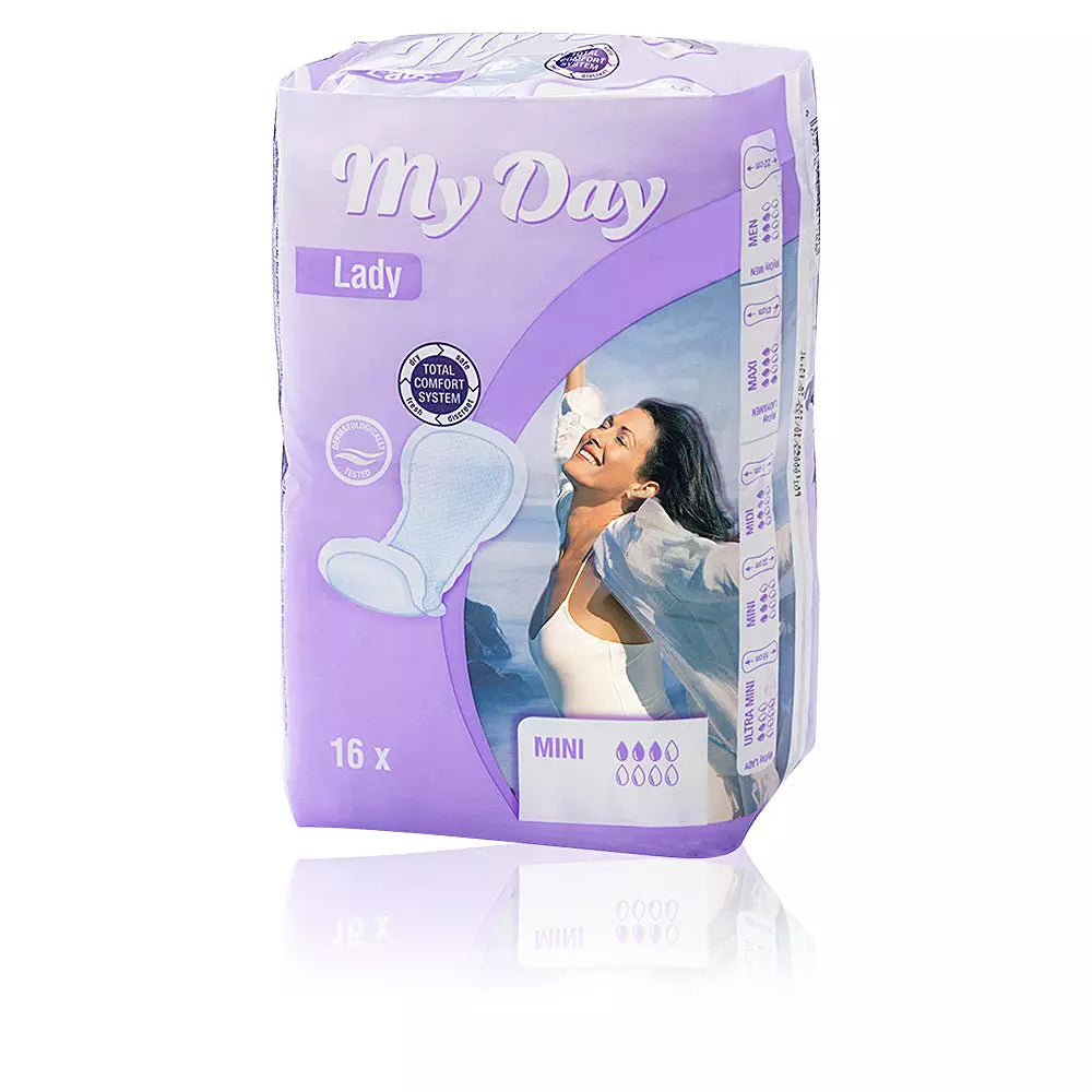 MY DAY-MY DAY mini absorventes para incontinência 16 unidades-DrShampoo - Perfumaria e Cosmética