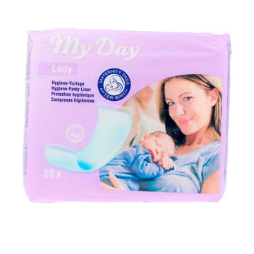 MY DAY-Pensos higiénicos para grávidas 20 unidades-DrShampoo - Perfumaria e Cosmética Imagem principal do produto
