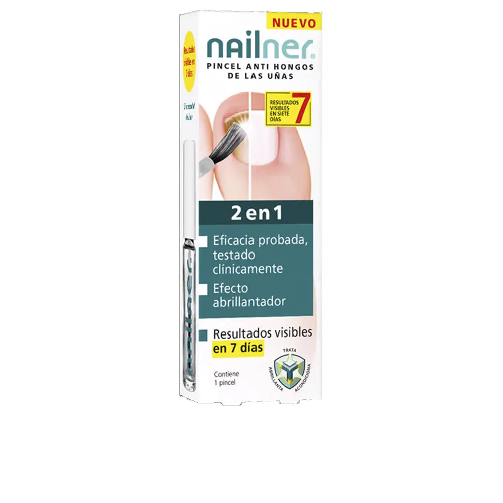NAILNER-PINCEL NAILNER 2 EM 1 ANTIMICÓTICO PARA UNHAS 5 ml-DrShampoo - Perfumaria e Cosmética