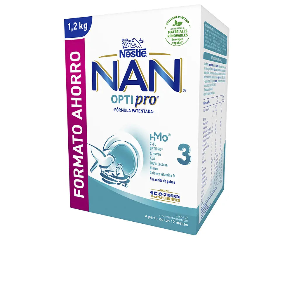 NAN-OPTIPRO 3 premium leite de crescimento promocional 2 x 600 gr-DrShampoo - Perfumaria e Cosmética