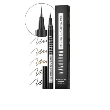 NANOBROW-CANETA MICROBLANDING castanho escuro 1 ml-DrShampoo - Perfumaria e Cosmética Imagem principal do produto