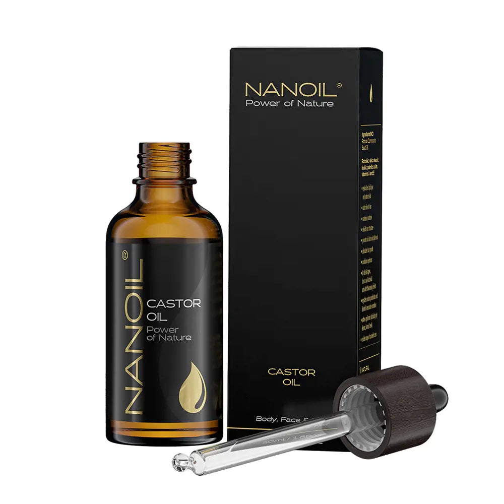 NANOLASH-POWER OF NATURE óleo de rícino 50 ml-DrShampoo - Perfumaria e Cosmética