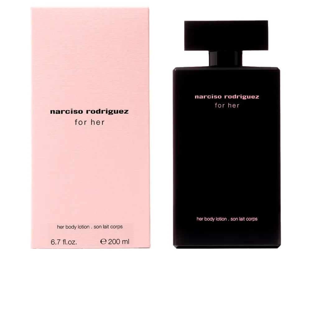 NARCISO RODRIGUEZ-FOR HER loção corporal 200 ml-DrShampoo - Perfumaria e Cosmética