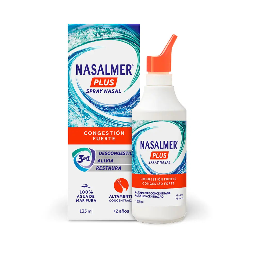 NASALMER-Spray nasal NASALMER PLUS 135 ml.-DrShampoo - Perfumaria e Cosmética