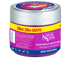 NATUR VITAL-ANTI-LEFT MASK tratamento anti-quebra 500 ml-DrShampoo - Perfumaria e Cosmética