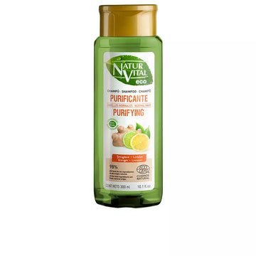 NATUR VITAL-ECO PURIFYING champô de gengibre e limão 300 ml-DrShampoo - Perfumaria e Cosmética Imagem principal do produto