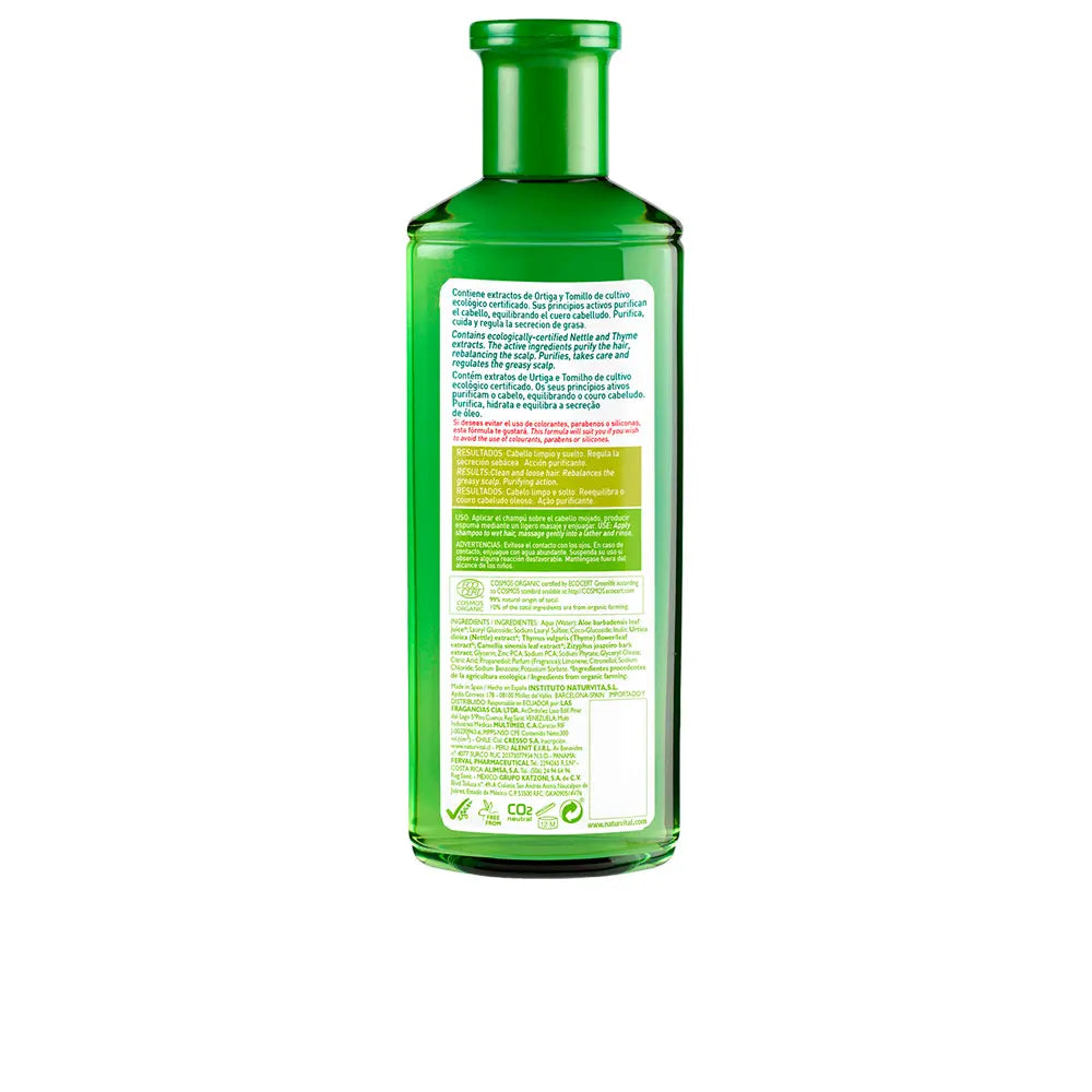 NATUR VITAL-ECOCERT BIO SHAMPOO cabelos oleosos 300 ml-DrShampoo - Perfumaria e Cosmética