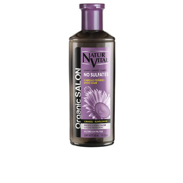 NATUR VITAL-ORGANIC SALON shampoo sem sulfatos proteção UV da cor 300 ml-DrShampoo - Perfumaria e Cosmética Imagen principal del producto