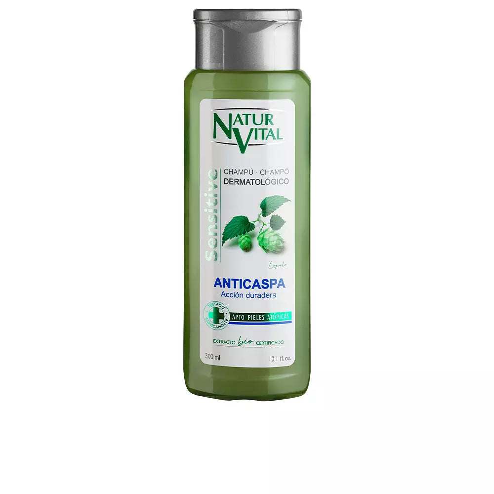 NATUR VITAL-SENSITIVE champô anti-caspa 300 ml-DrShampoo - Perfumaria e Cosmética