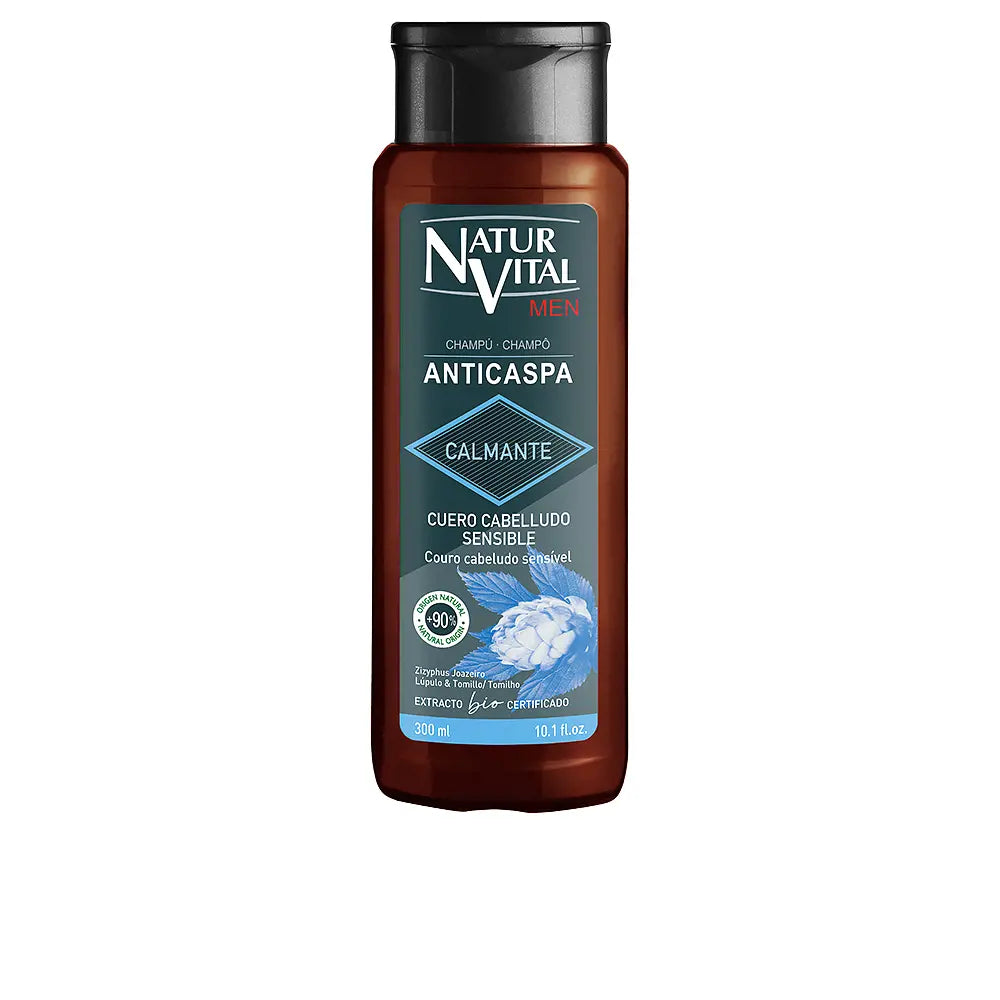 NATUR VITAL-SHAMPOO ANTI-CASPA SUAVIZANTE cabelo normal 300 ml-DrShampoo - Perfumaria e Cosmética