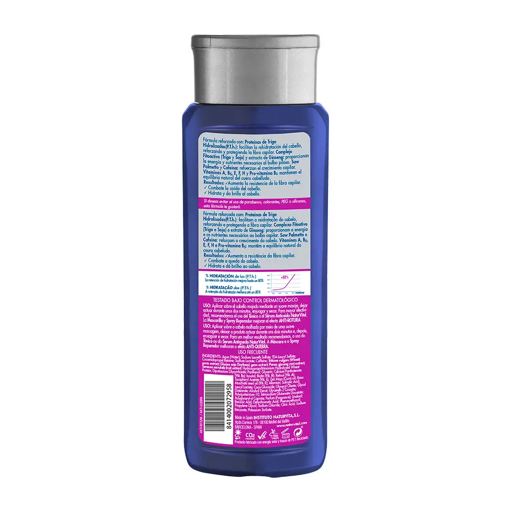 NATUR VITAL-SHAMPOO ANTI-QUEDA anti-quebra 300 ml-DrShampoo - Perfumaria e Cosmética