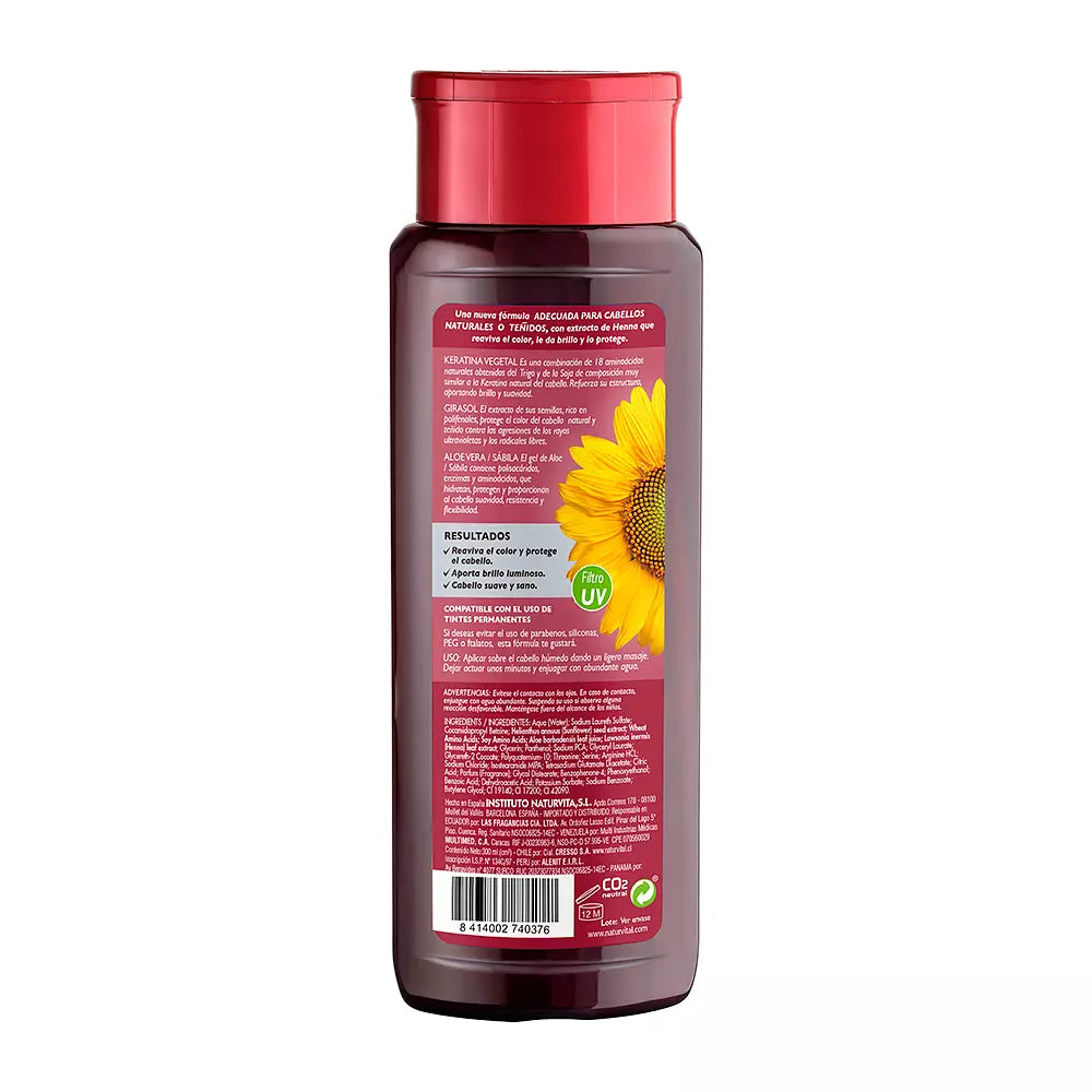 NATUR VITAL-Shampoo Mahogany COLOR 300ml-DrShampoo - Perfumaria e Cosmética