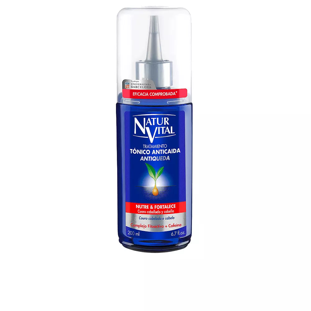 NATUR VITAL-TÓNICO ANTI-QUEDA DE CABELO Tratamento 200 ml-DrShampoo - Perfumaria e Cosmética