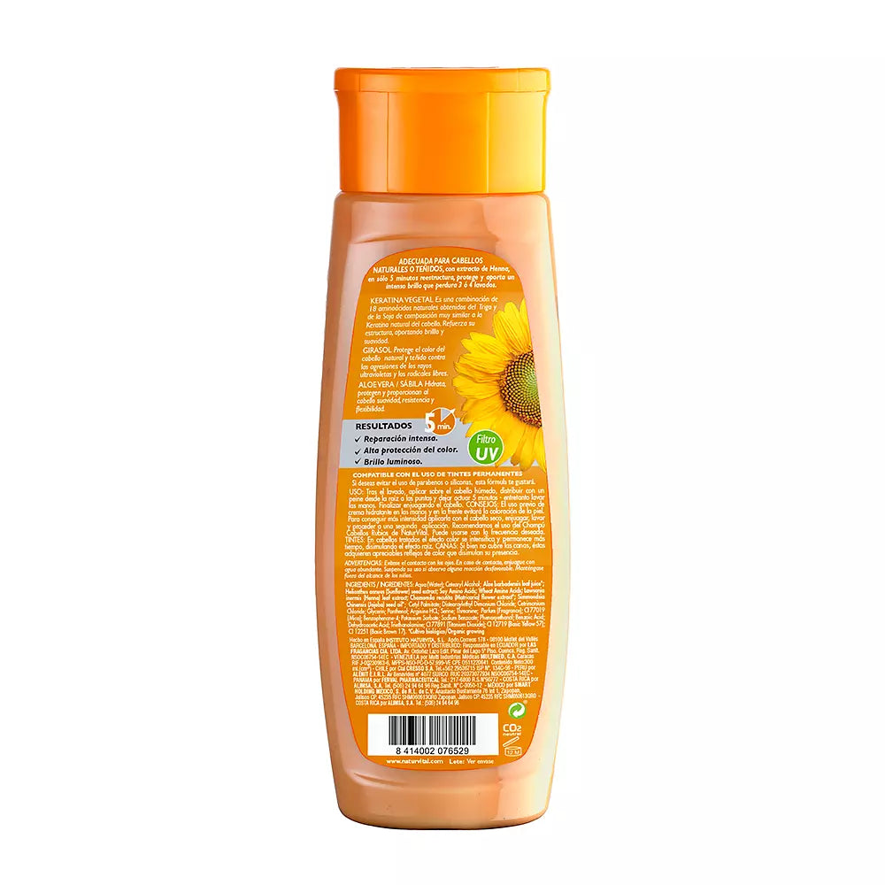 NATUR VITAL-máscara COLOURSAFE Blond 300 ml-DrShampoo - Perfumaria e Cosmética