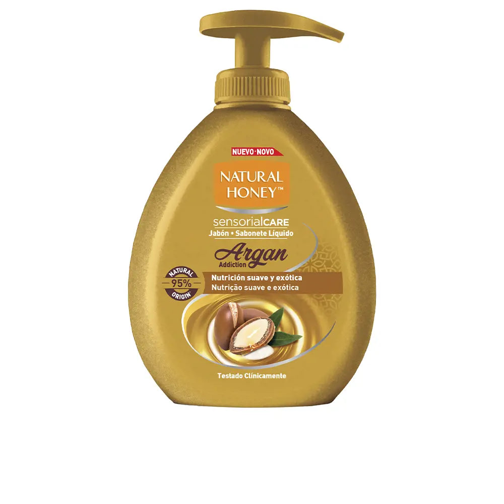 NATURAL HONEY-ELIXIR DE ARGAN sabonete 300 ml-DrShampoo - Perfumaria e Cosmética