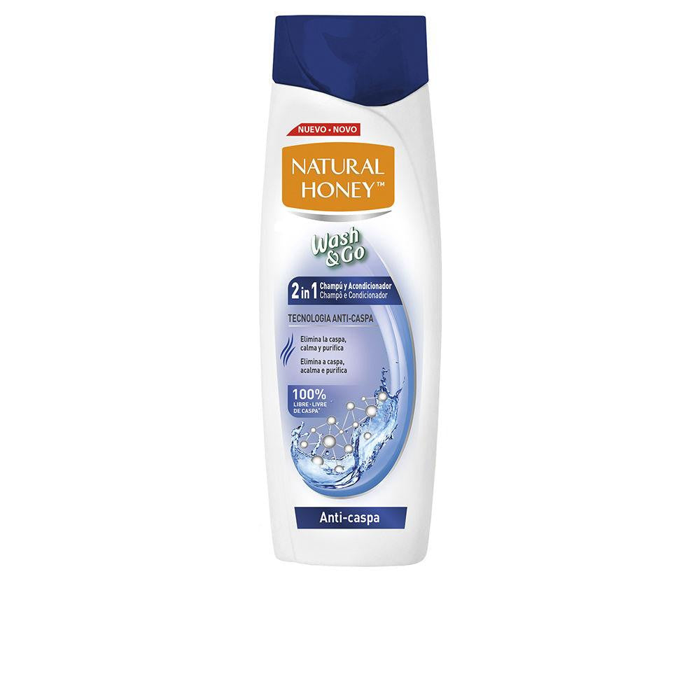 NATURAL HONEY-WASH & GO 2 em 1 shampoo e condicionador 330 ml-DrShampoo - Perfumaria e Cosmética