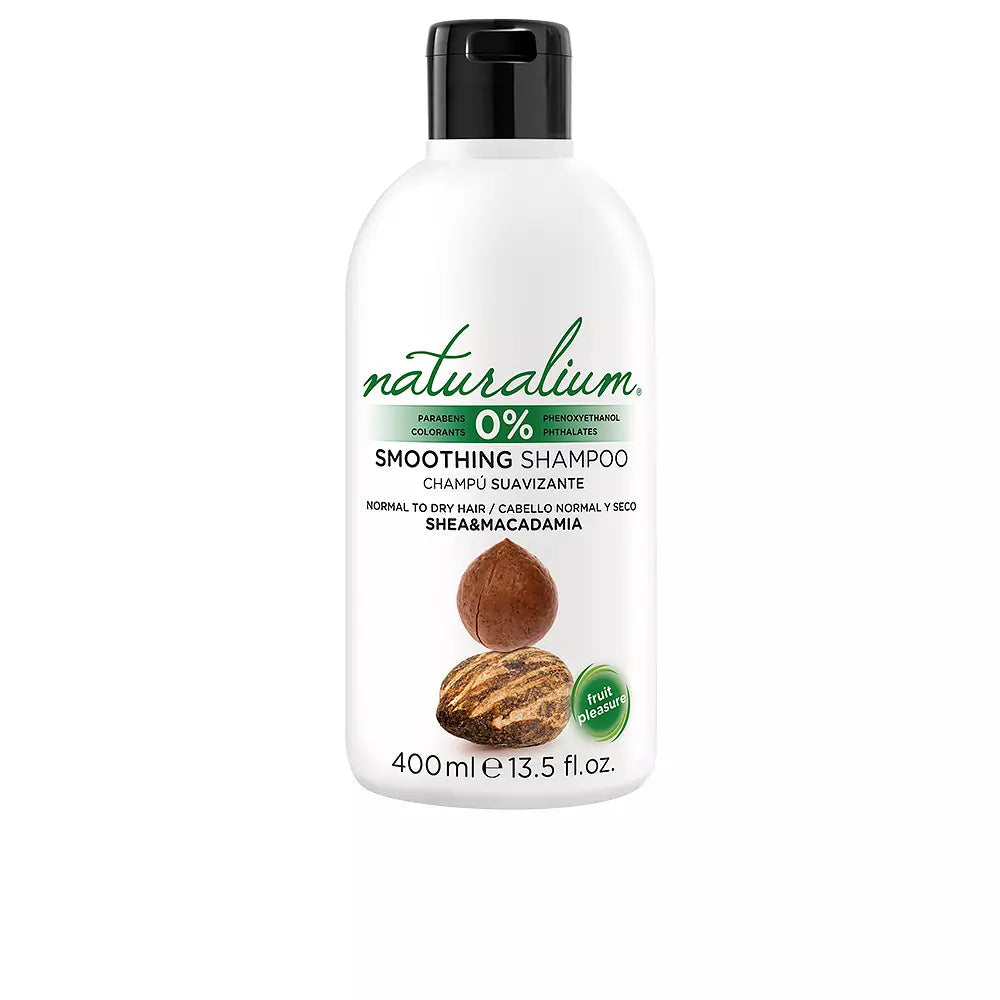 NATURALIUM-Karité e Macadâmia shampoo 400 ml-DrShampoo - Perfumaria e Cosmética