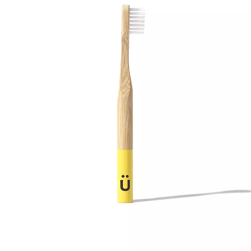 NATURBRUSH-ESCOVA DE DENTES INFANTIL amarela 1 unidade-DrShampoo - Perfumaria e Cosmética