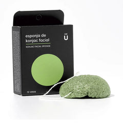 NATURBRUSH-esponja facial konjac de chá verde-DrShampoo - Perfumaria e Cosmética