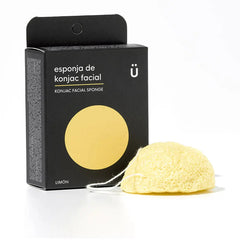 NATURBRUSH-esponja konjac facial de limão-DrShampoo - Perfumaria e Cosmética