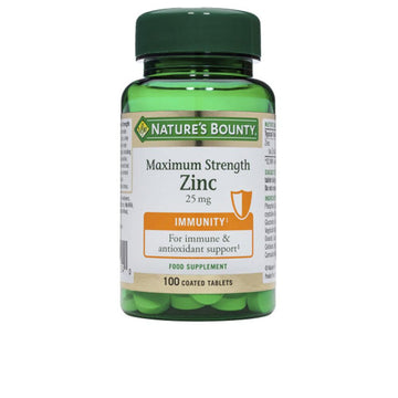 NATURE'S BOUNTY-ZINC 25 mg 100 coated tablets-DrShampoo - Perfumaria e Cosmética Imagem principal do produto