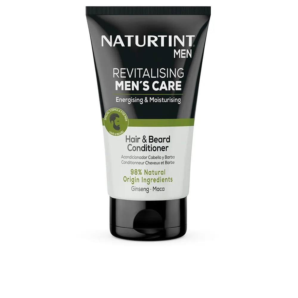 NATURTINT-CONDICIONADOR REVITALIZANTE PARA HOMENS força e nutrição 150 ml.-DrShampoo - Perfumaria e Cosmética