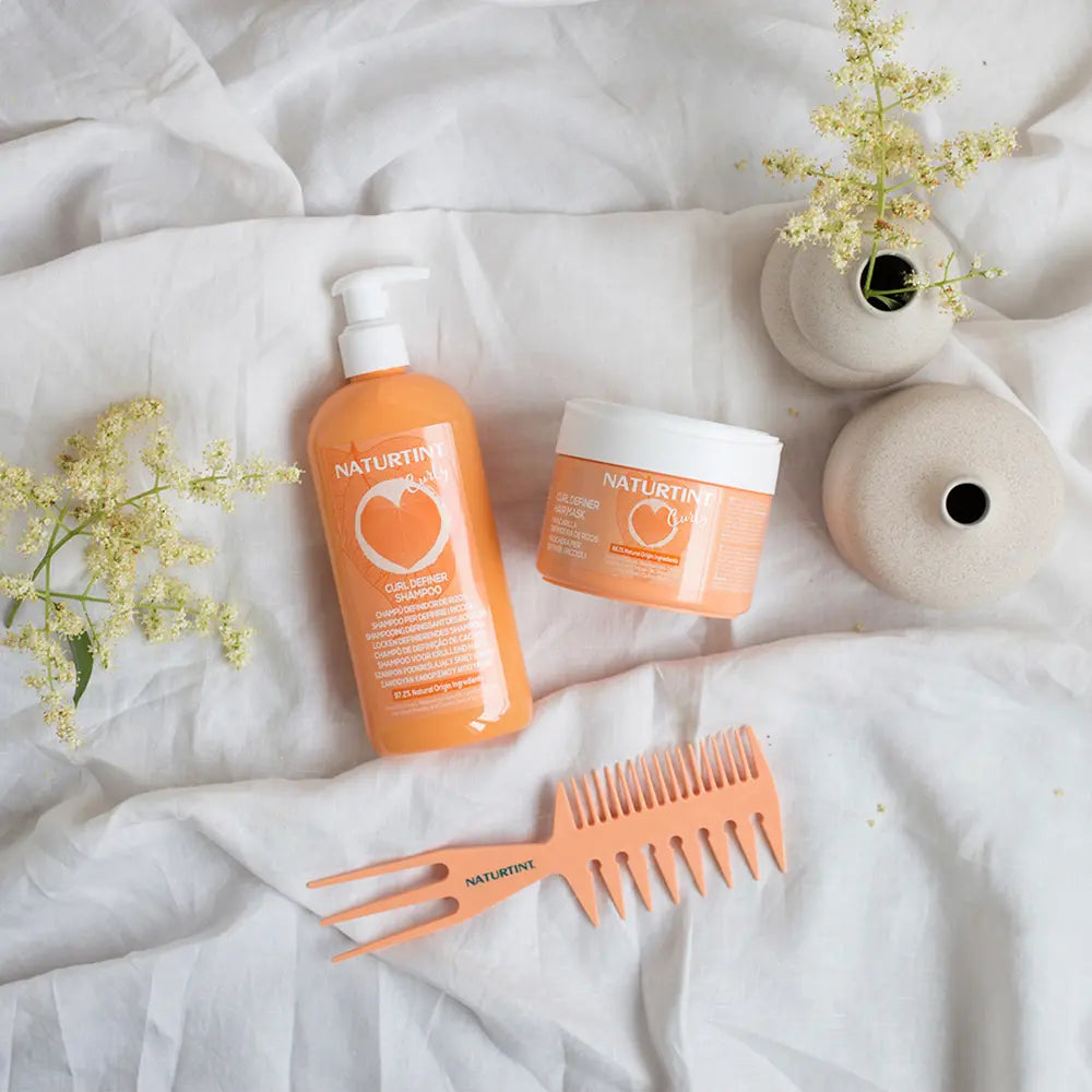 NATURTINT-CURLY shampoo definidor de cachos 330 ml.-DrShampoo - Perfumaria e Cosmética