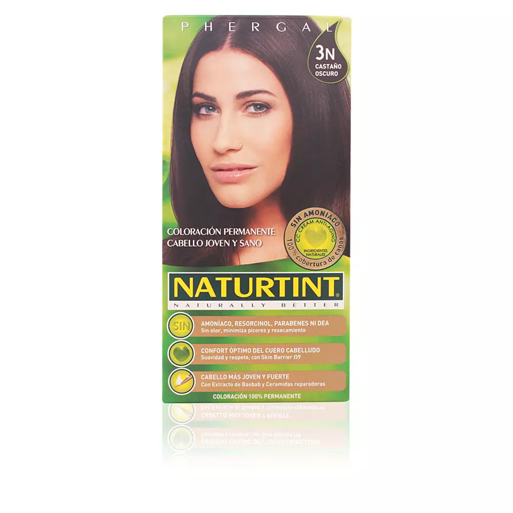 NATURTINT-NATURTINT 3N castanho escuro-DrShampoo - Perfumaria e Cosmética Imagem principal do produto