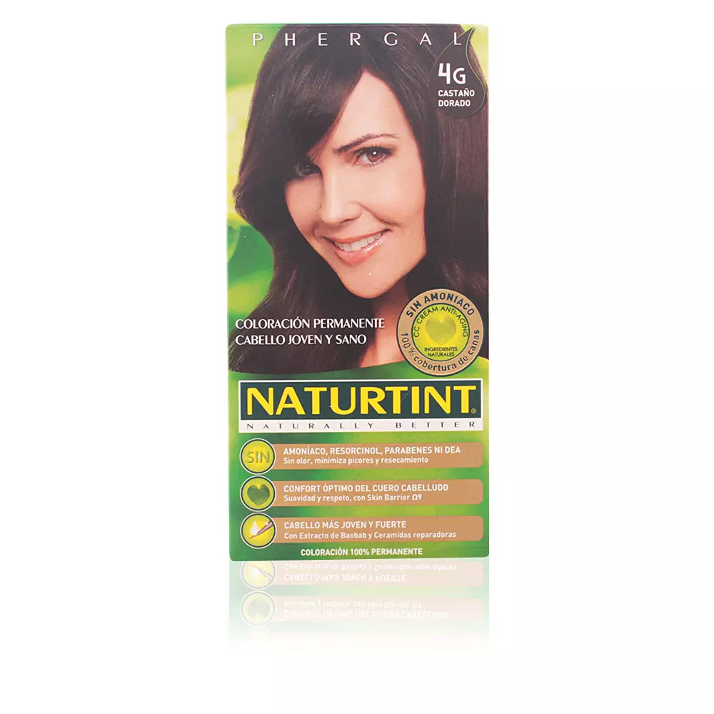 NATURTINT-NATURTINT 4G castanha dourada-DrShampoo - Perfumaria e Cosmética Imagem principal do produto