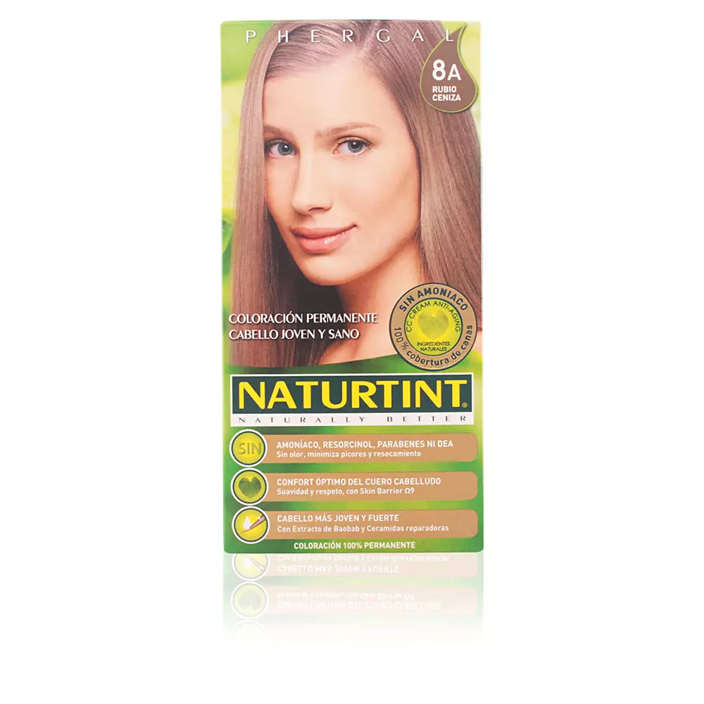 NATURTINT-NATURTINT 8A loiro acinzentado-DrShampoo - Perfumaria e Cosmética