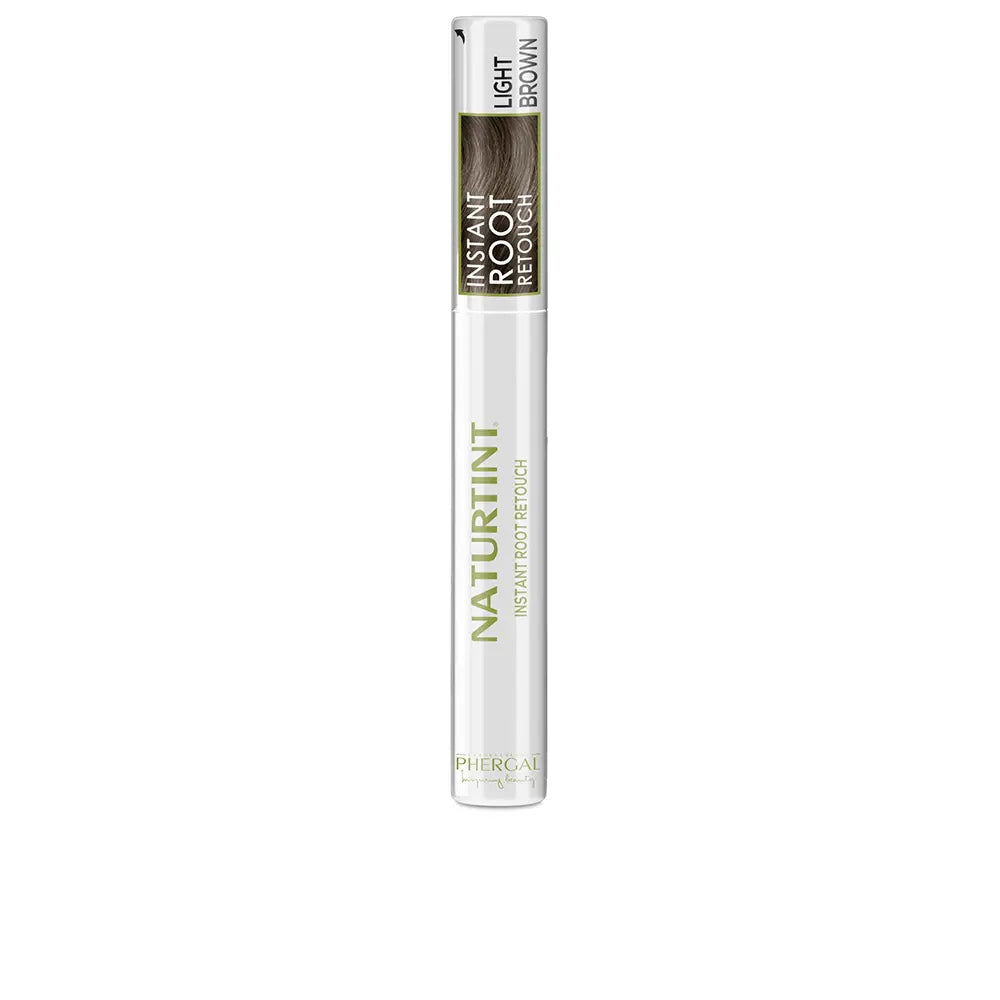 NATURTINT-RETOQUE DE RAIZ INSTANTÂNEO 2 em 1 retocador temporário de cabelo grisalho Castanho Claro 10 ml-DrShampoo - Perfumaria e Cosmética