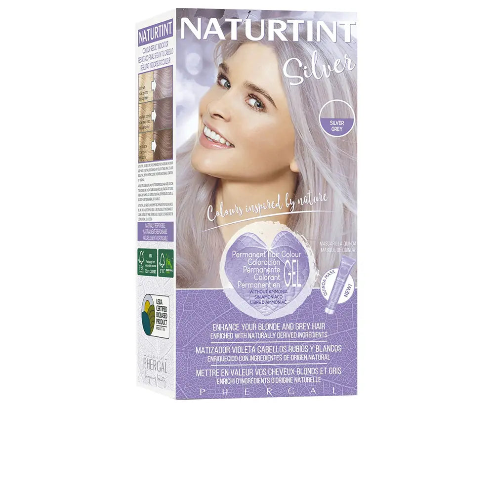 NATURTINT-Tinta tonalizante violeta NATURTINT SILVER 170 ml.-DrShampoo - Perfumaria e Cosmética
