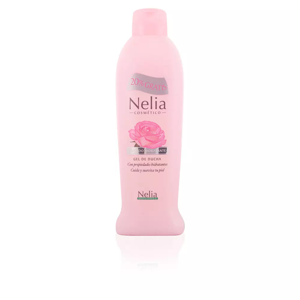 NELIA-Gel de banho hidratante ROSE WATER 900 ml-DrShampoo - Perfumaria e Cosmética