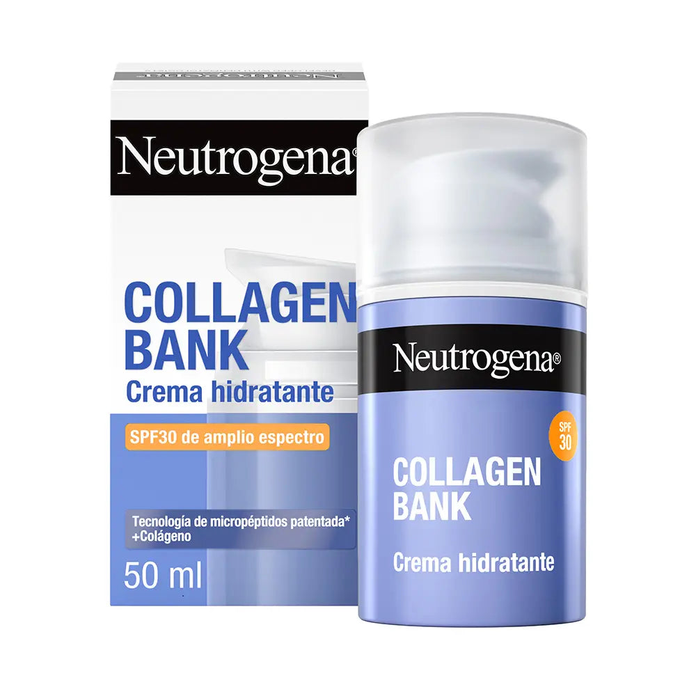 NEUTROGENA-COLLAGEN BANK creme hidratante FPS 30 50 ml-DrShampoo - Perfumaria e Cosmética