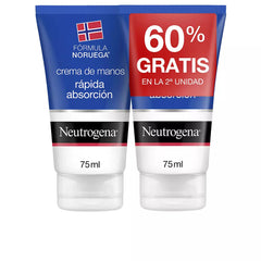 NEUTROGENA-CREME DE MÃOS DE ABSORÇÃO RÁPIDA conjunto 2 unid.-DrShampoo - Perfumaria e Cosmética