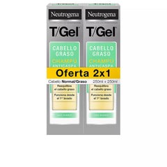 NEUTROGENA-Conjunto de SHAMPOO ANTI-CASPA T/GEL NORMAL-OILY 2 x 250 ml-DrShampoo - Perfumaria e Cosmética