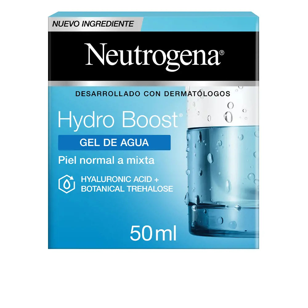 NEUTROGENA-HYDRO BOOST gel de água facial pele mista normal 50 ml-DrShampoo - Perfumaria e Cosmética