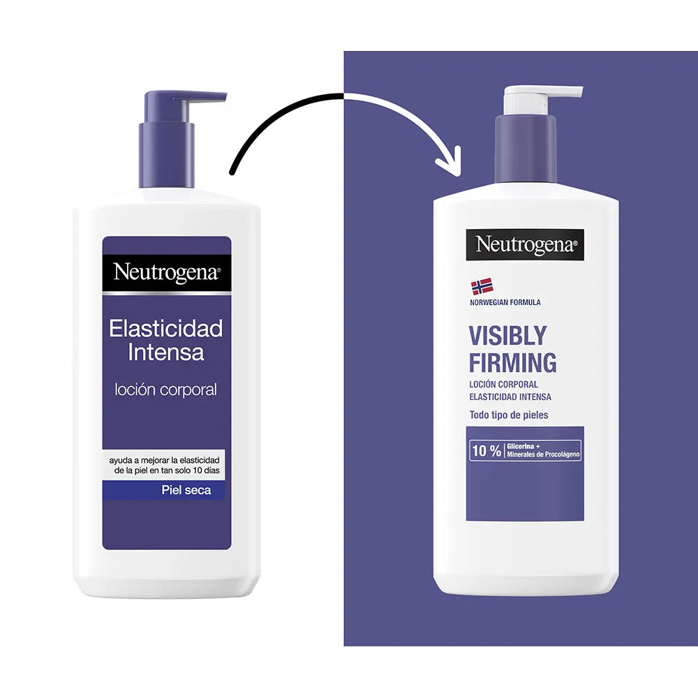 NEUTROGENA-Loção de elasticidade intensa VISIBLY FIRMING pacote 2 x 750 ml-DrShampoo - Perfumaria e Cosmética