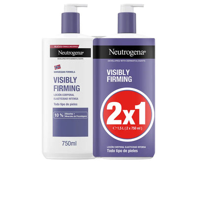 NEUTROGENA-Loção de elasticidade intensa VISIBLY FIRMING pacote 2 x 750 ml-DrShampoo - Perfumaria e Cosmética