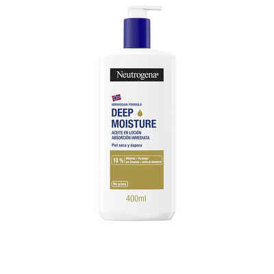 NEUTROGENA-Óleo de loção corporal DEEP MOISTURE 400 ml-DrShampoo - Perfumaria e Cosmética